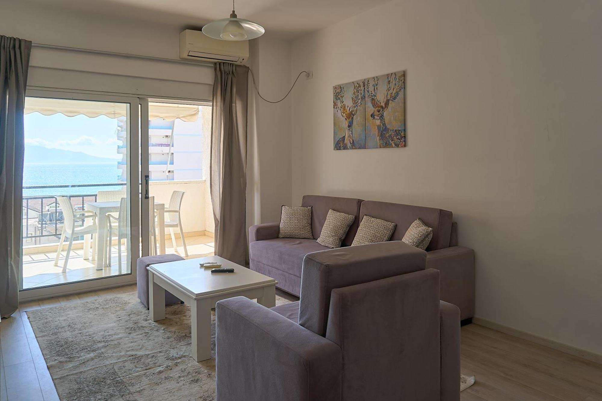 Morina Sea View Apartment Саранда Екстер'єр фото